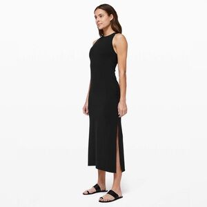 Lululemon Get Going Fitted Maxi Sleeveless Nulu Dress